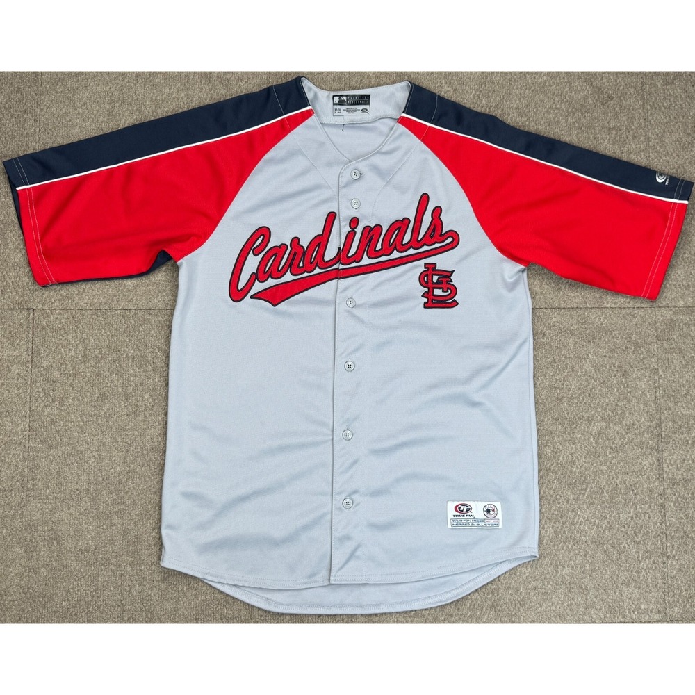 True Fan MLB St. Louis Cardinals Baseball Jersey Size Medium